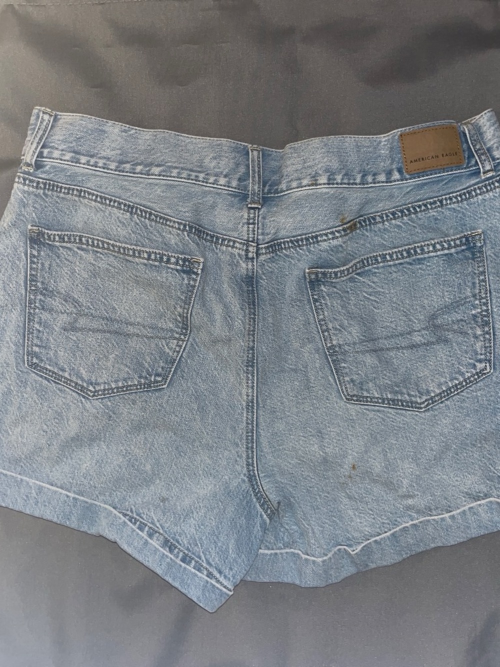 American Eagle Outfitters Light Blue Denim Jean Shorts